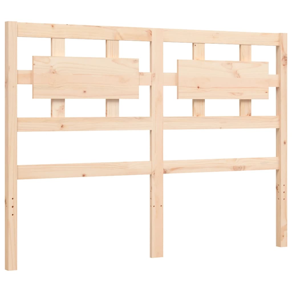 Bed Frame without Mattress 120x200 cm Solid Wood