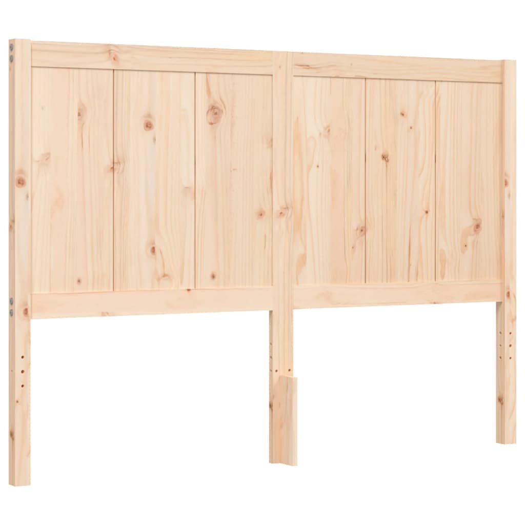 Bed Frame without Mattress Small Double Solid Wood