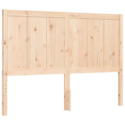 Bed Frame without Mattress Small Double Solid Wood
