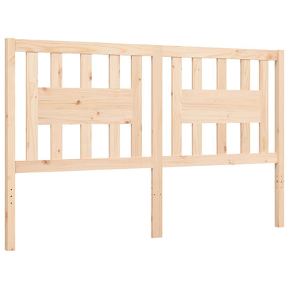 Bed Frame without Mattress 160x200 cm Solid Wood