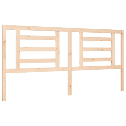 Bed Frame without Mattress 200x200 cm Solid Wood
