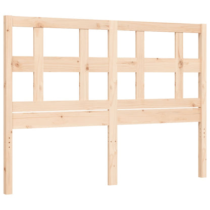Bed Frame without Mattress Small Double Solid Wood
