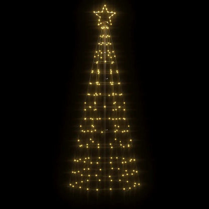 LED Christmas Tree with Spikes 220 LEDs Warm White 180 cm