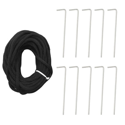 LED Christmas Tree on Flagpole 550 LEDs Warm White 300 cm