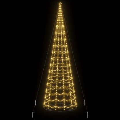 LED Christmas Tree 1554 LEDs Warm White 500 cm