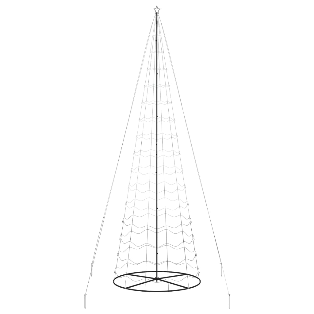 LED Christmas Tree 1554 LEDs Warm White 500 cm