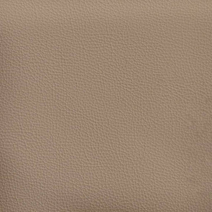 Massage Recliner Chair with Footrest Cappuccino Faux Leather