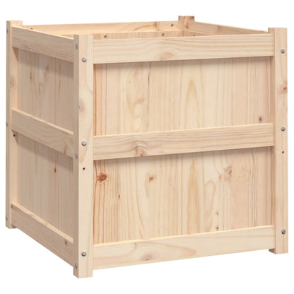 Garden Planters 2 pcs Solid Wood Pine