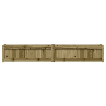 Garden Planter 180x31x31 cm Impregnated Wood Pine