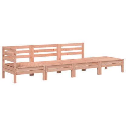 Garden Sofa 4-Seater Solid Wood Douglas