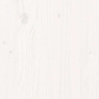 Garden Planter White 180x50x50 cm Solid Wood Pine