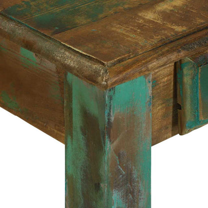 Desk Brown 112 x 55 x 76 cm Solid Reclaim wood
