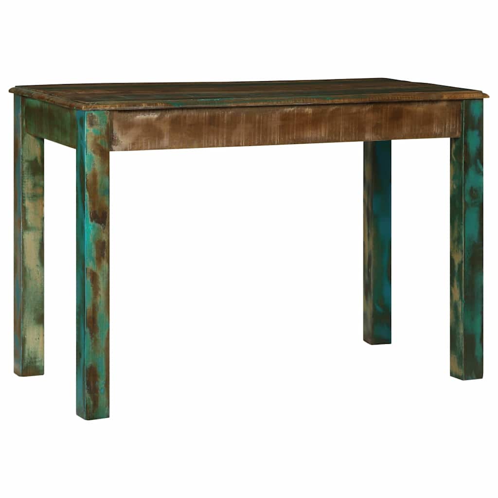 Desk Brown 112 x 55 x 76 cm Solid Reclaim wood