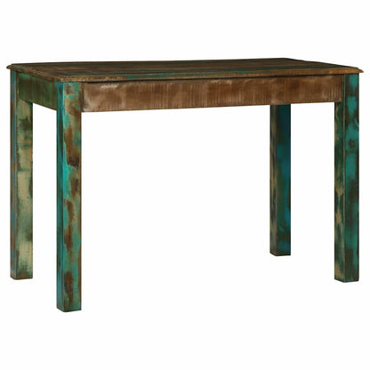 Desk Brown 112 x 55 x 76 cm Solid Reclaim wood