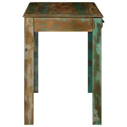 Desk Brown 112 x 55 x 76 cm Solid Reclaim wood