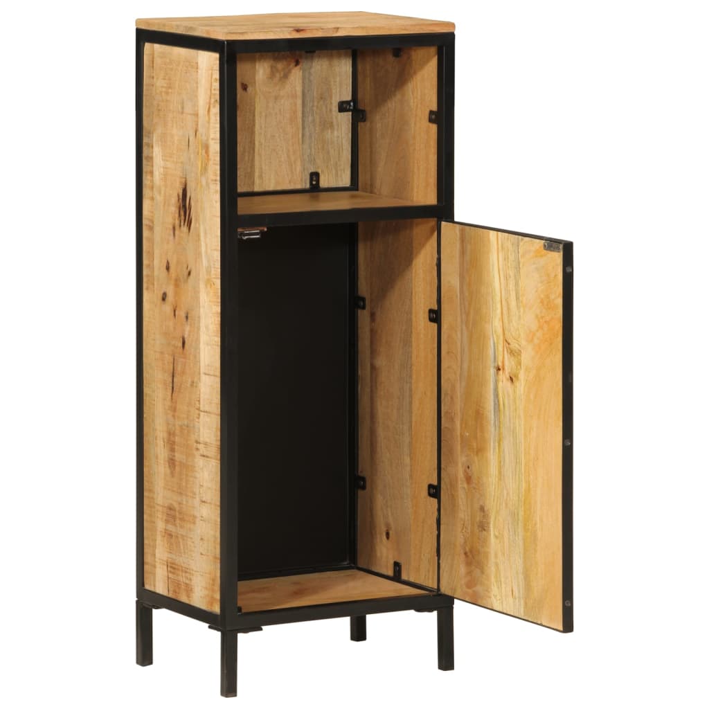 Bathroom Cabinet 40x27x90 cm Solid Wood Mango and Iron