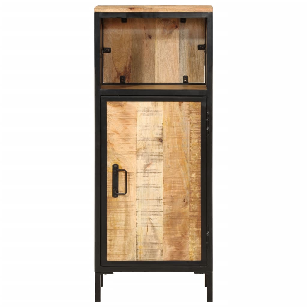 Bathroom Cabinet 40x27x90 cm Solid Wood Mango and Iron