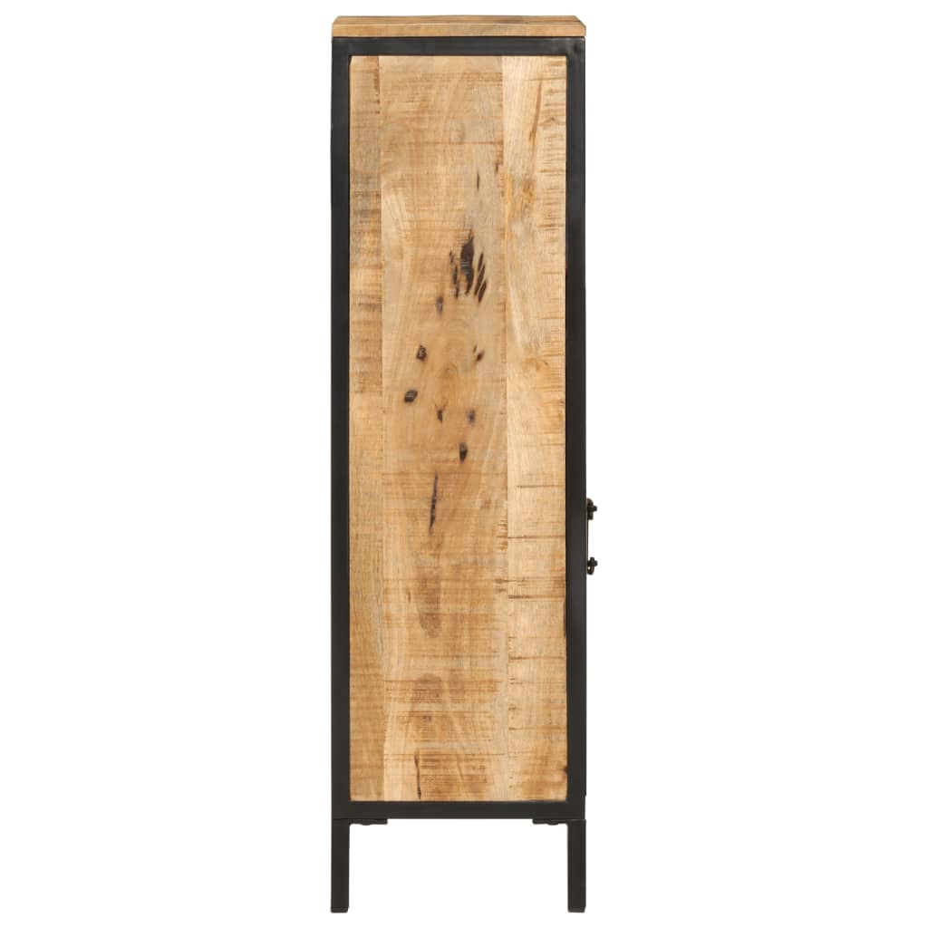 Bathroom Cabinet 40x27x90 cm Solid Wood Mango and Iron