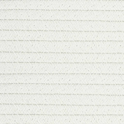Storage Basket White Ø38x36 cm Cotton