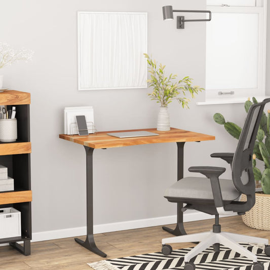 Desk Top 90x50x2.5 cm Rectangular Solid Wood Acacia