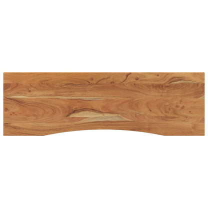 Desk Top 140x50x2.5 cm Rectangular Solid Wood Acacia