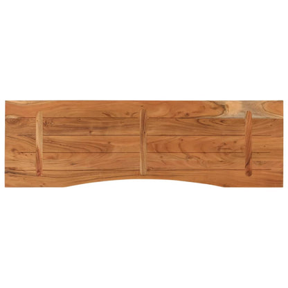 Desk Top 140x50x2.5 cm Rectangular Solid Wood Acacia