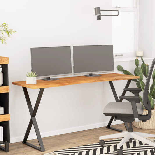 Desk Top 160x50x2.5 cm Rectangular Solid Wood Acacia