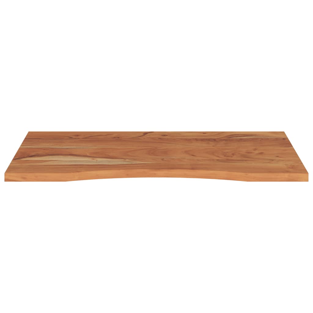 Desk Top 80x60x2.5 cm Rectangular Solid Wood Acacia