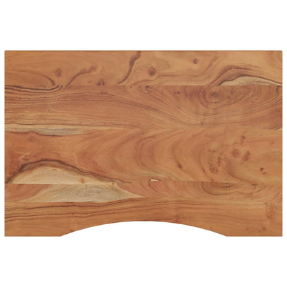 Desk Top 100x60x2.5 cm Rectangular Solid Wood Acacia