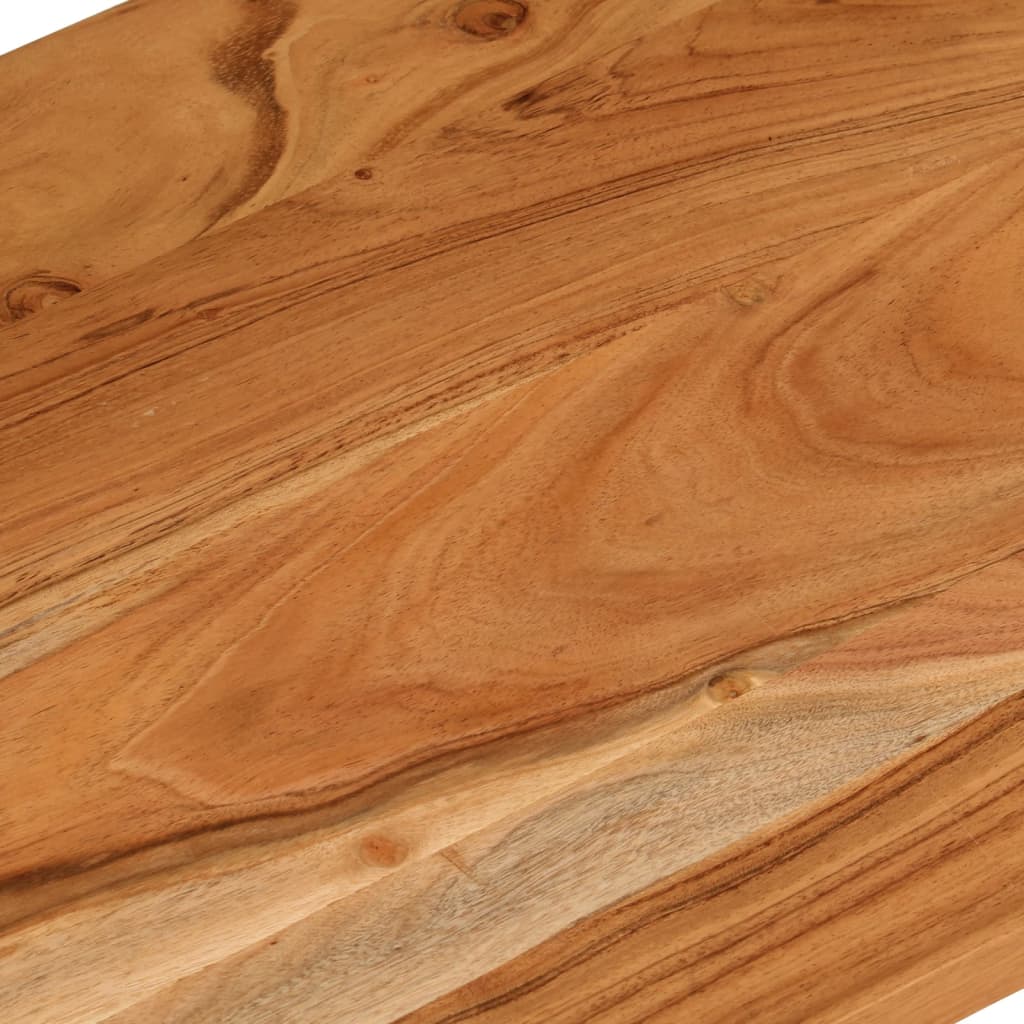 Desk Top 110x60x2.5 cm Rectangular Solid Wood Acacia