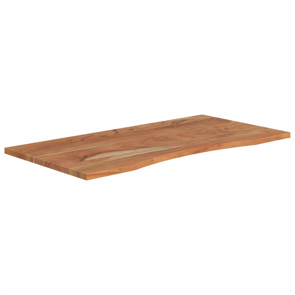 Desk Top 120x60x2.5 cm Rectangular Solid Wood Acacia
