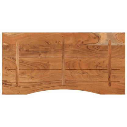 Desk Top 120x60x2.5 cm Rectangular Solid Wood Acacia