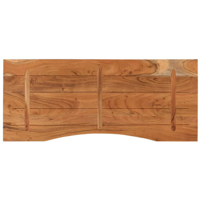 Desk Top 140x60x2.5 cm Rectangular Solid Wood Acacia