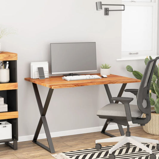 Desk Top 100x80x2.5 cm Rectangular Solid Wood Acacia