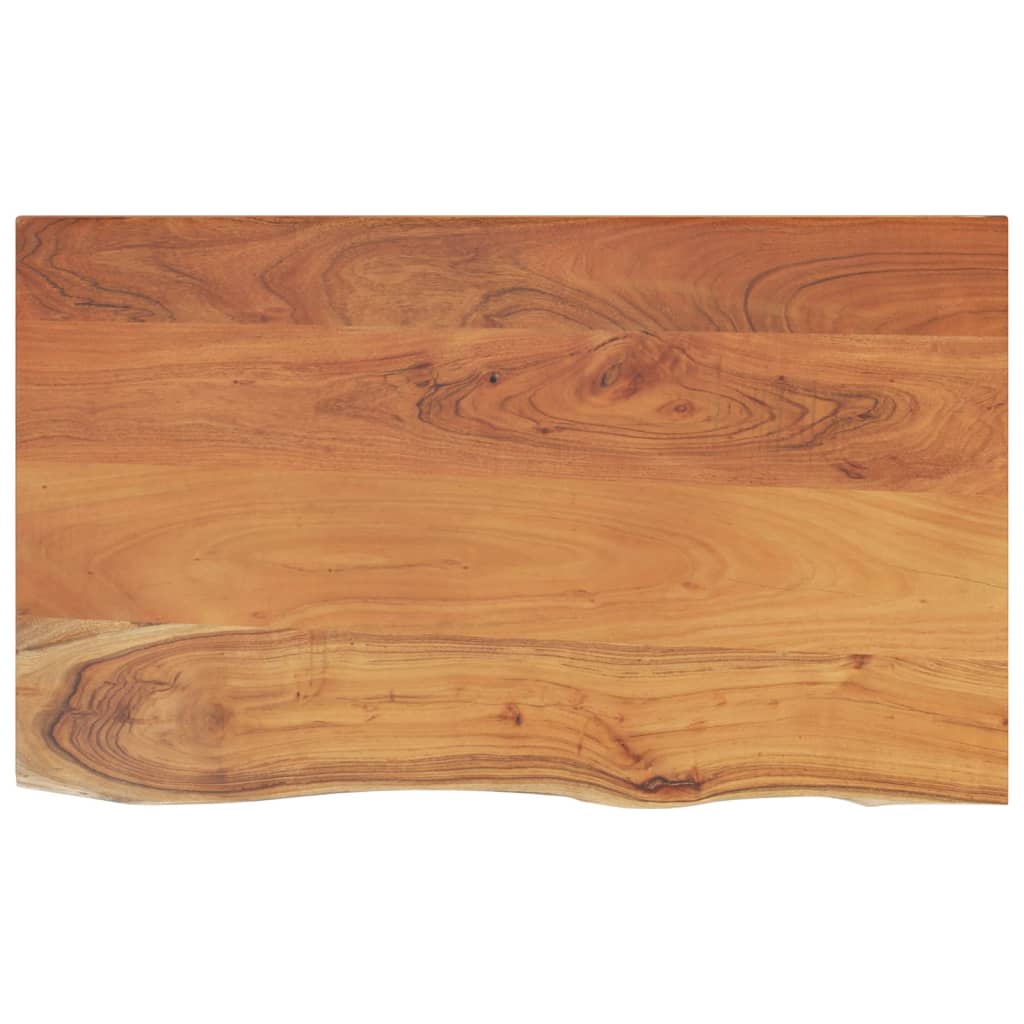 Bathroom Countertop 110x60x2.5 cm Rectangular Solid Wood Acacia