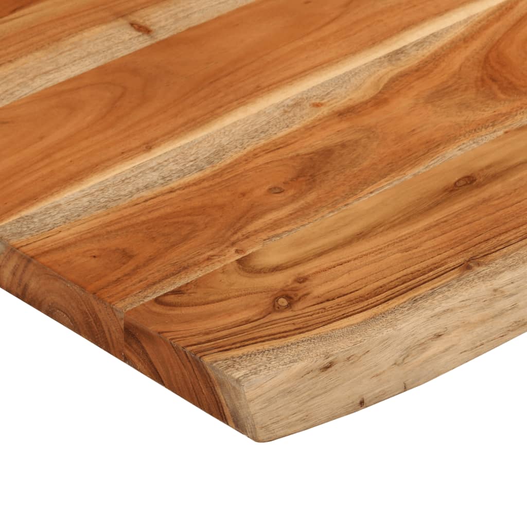 Bathroom Countertop 80x60x3.8 cm Rectangular Solid Wood Acacia