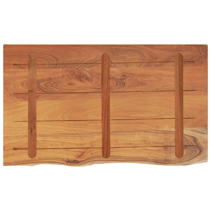 Bathroom Countertop 110x60x3.8 cm Rectangular Solid Wood Acacia