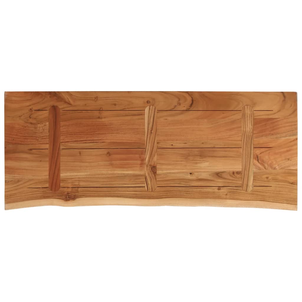 Bathroom Countertop 140x60x3.8 cm Rectangular Solid Wood Acacia