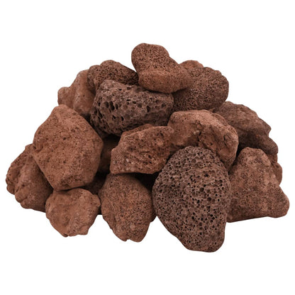 Volcanic Rocks 25 kg Red 5-8 cm