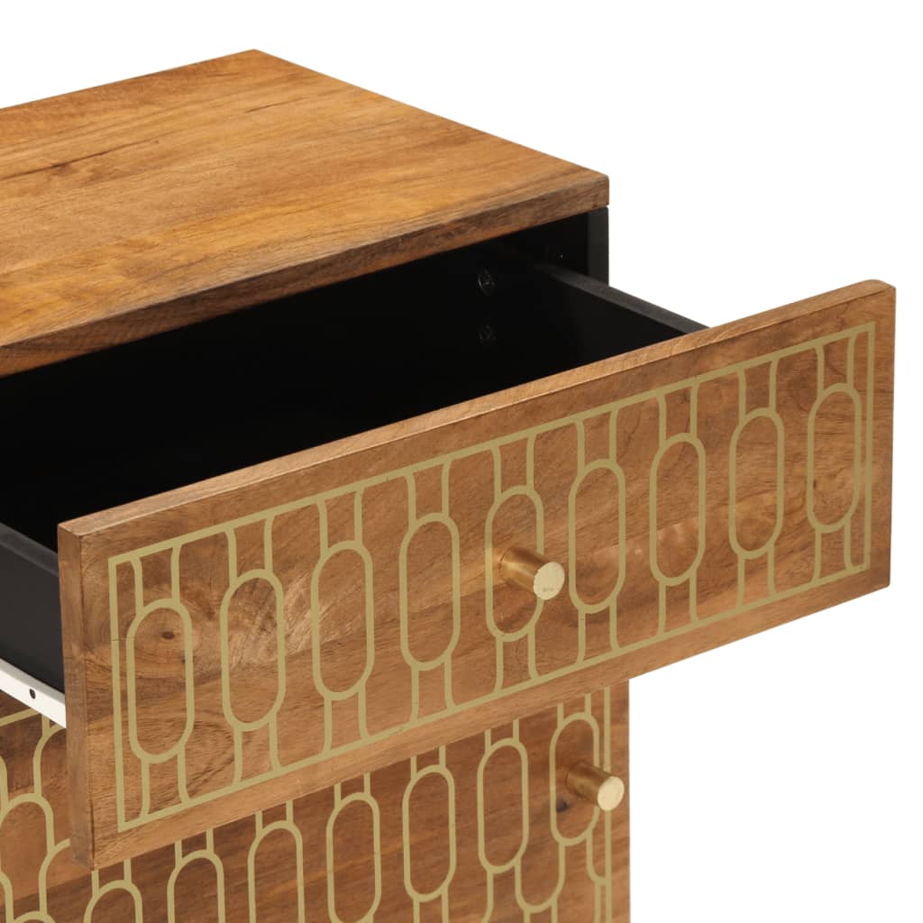 Bedside Cabinet 50x33x60 cm Solid Wood Mango