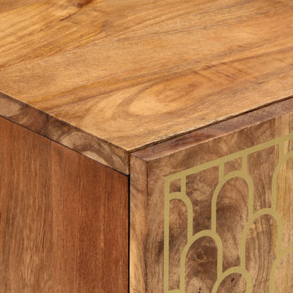 Bathroom Sink Cabinet 62x33x58 cm Solid Wood Mango