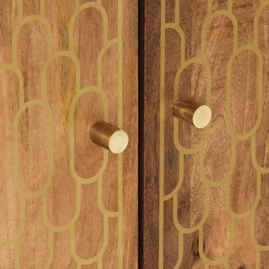 Bathroom Sink Cabinet 62x33x58 cm Solid Wood Mango