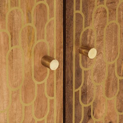 Bathroom Sink Cabinet 62x33x58 cm Solid Wood Mango