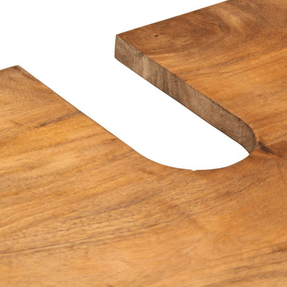 Bathroom Sink Cabinet 62x33x58 cm Solid Wood Mango