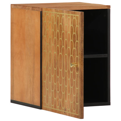 Bathroom Wall Cabinet 38x33x48 cm Solid Wood Mango