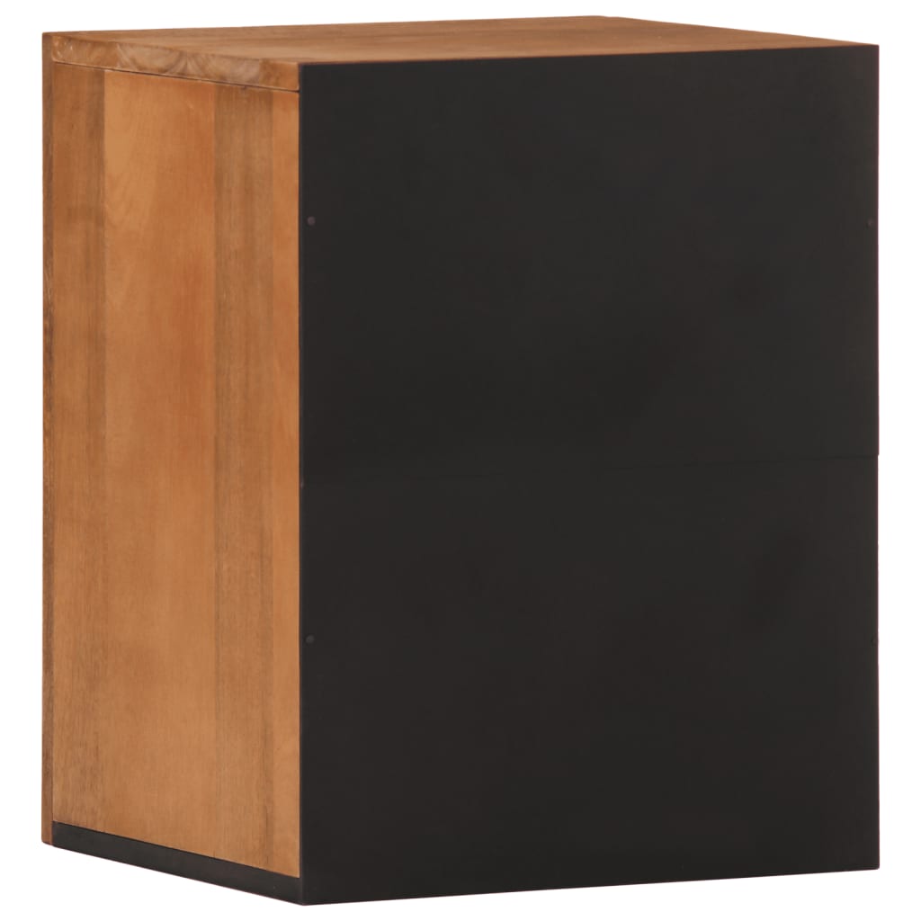 Bathroom Wall Cabinet 38x33x48 cm Solid Wood Mango