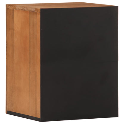 Bathroom Wall Cabinet 38x33x48 cm Solid Wood Mango