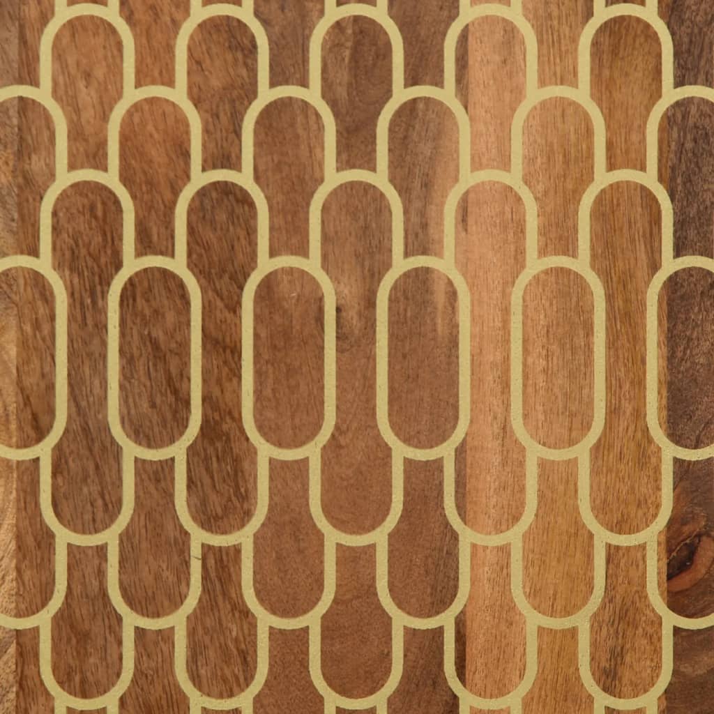 Bathroom Wall Cabinet 38x33x48 cm Solid Wood Mango