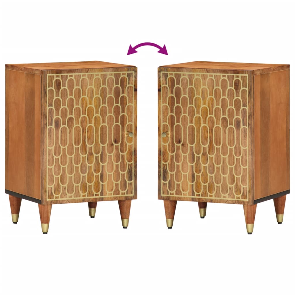 Bathroom Cabinet 38x33x58 cm Solid Wood Mango