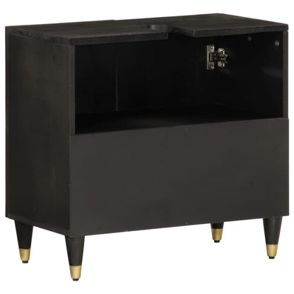 Bathroom Sink Cabinet 62x33x58 cm Solid Wood Mango